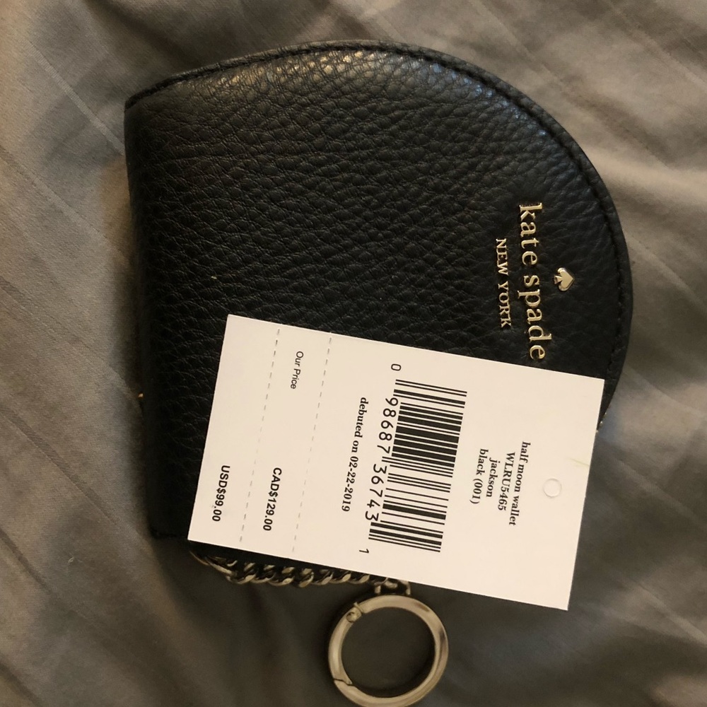 Kate Spade half moon wallet